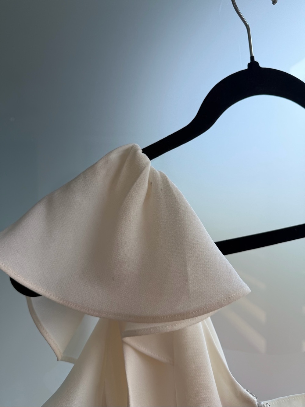 Cinq a Sept White Ruffle Midi Dress - Picture 7 of 7